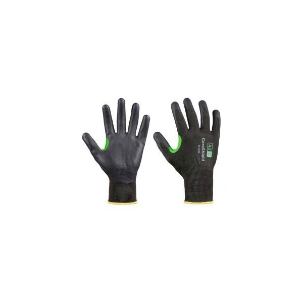 Coreshield, 18 Gauge Hppe/Basalt Black Liner, Nitrile Micro-Foam Black Coating A3/C 4X42C A3